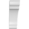 Ekena Millwork 5 1/2-in. W x 18-in. D x 18-in. H Olympic Architectural Grade PVC Knee Brace BRCP055X18X18OLY - alternate 2